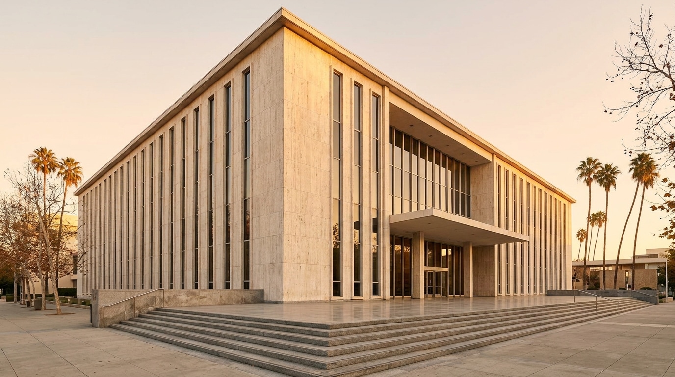 The René C. Davidson Courthouse at 1225 Fallon Street in Oakland where Alameda County felony cases are heard